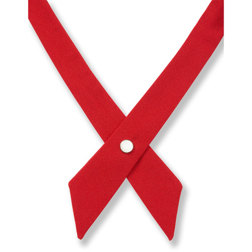 Girls' Criss-Cross Tie [MD099-C/C-RED]