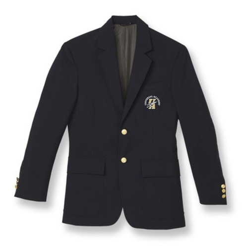 Adult Polyester Blazer with embroidered logo [TX023-MENS/UAT-NAVY]