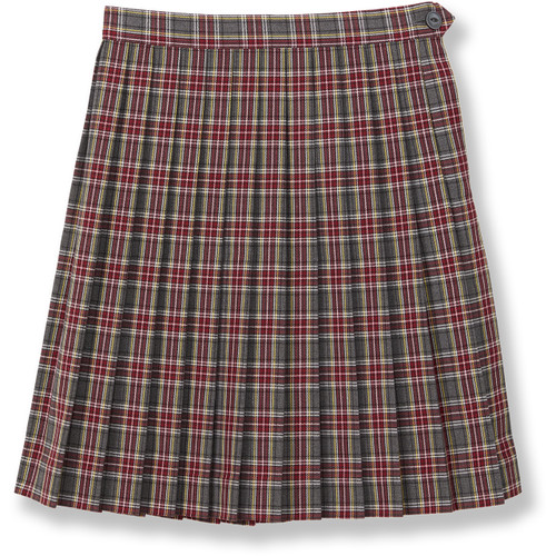 Box Pleat Skirt [NY648-510S-43-MAR PLD]