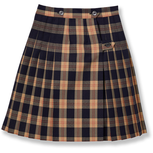 Wrap-around Kilt [NJ396-501-31-NV/KHAKI]