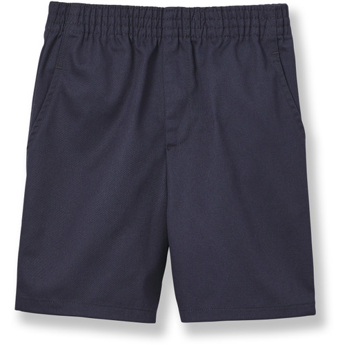 Elastic Waist Walking Shorts [MD002-PULL ONS-NAVY]