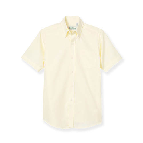 Short Sleeve Oxford Shirt [MD106-OXF-SS-YELLOW]
