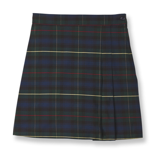 2 Pleat Skort [MS004-2653-55-GRN PLD]