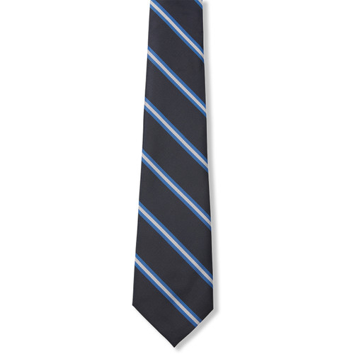 Men's Poly Tie [NY689-3-EAM-NV/BL/WH]