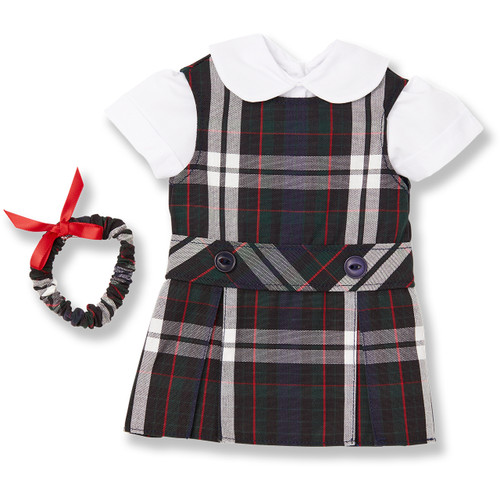 Doll Dress [AK033-D9460-GR/NAVY]