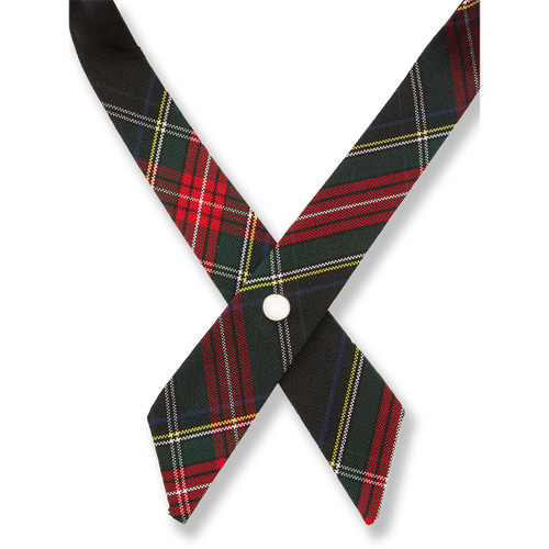 Girls' Criss-Cross Tie [AK027-C/C-63-RED PLD]