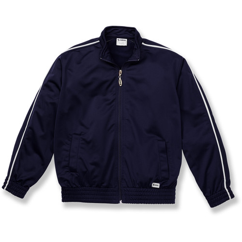 Warm-Up Jacket with embroidered logo [NJ269-3265-NV/WH]