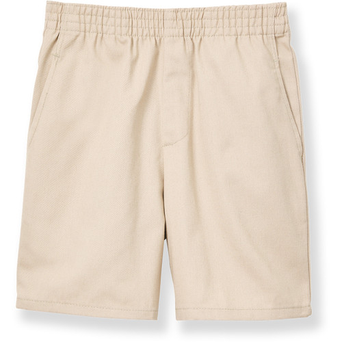 Pull-On Elastic Waist Shorts [TX074-PULL ONS-KHAKI]