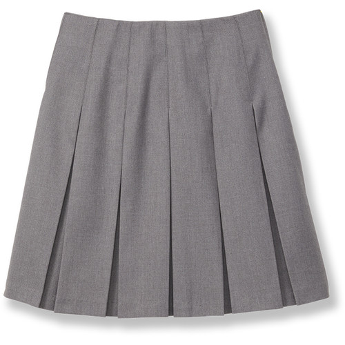 Box Pleat Skirt [TX024-535-B9-GREY]