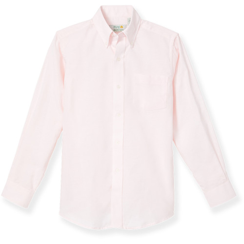 Long Sleeve Oxford Shirt [AK008-OXF-LS-PINK]