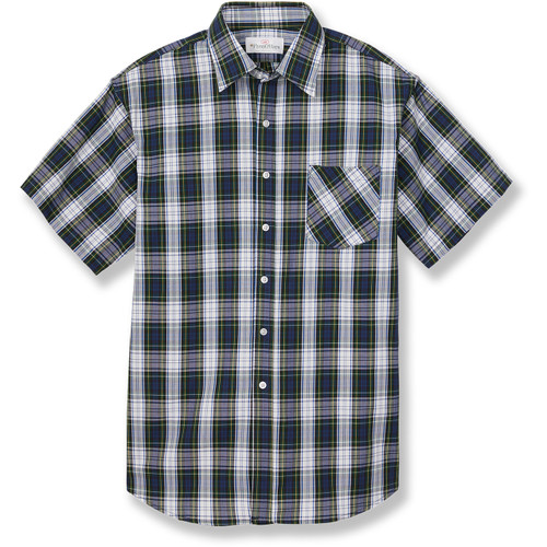 Short Sleeve Shirt [TX031-8055-80-NV/GR/WH]