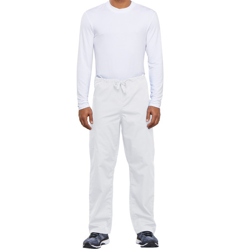 Drawstring Scrub Pant [NY070-4100-WHITE]