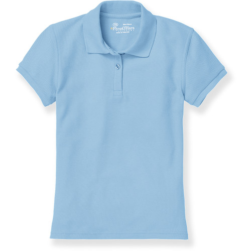 Ladies' Fit Polo Shirt with embroidered logo [NC035-9727-EWA-BLUE]