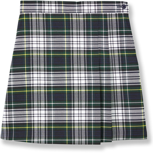 2 Pleat Skort [NY082-2653-45-NV/GR/WH]