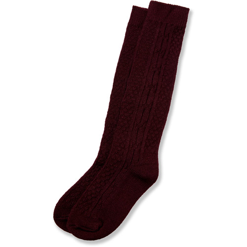 Orlon Knee-Hi [NY314-OR-GS-MAROON]