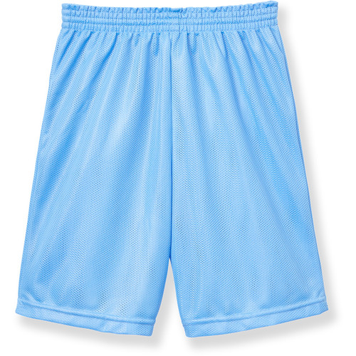 Micromesh Gym Shorts with heat transferred logo [TN004-101-AGD-COL BLUE]
