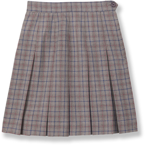 Box Pleat Skirt [AK001-505-11-GY PLD.]