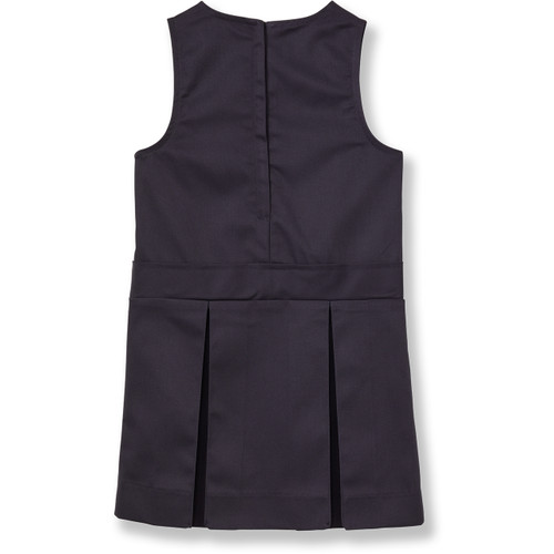 Drop Waist Jumper with school emblem [PA732-94-5/TAR-DK NAVY]