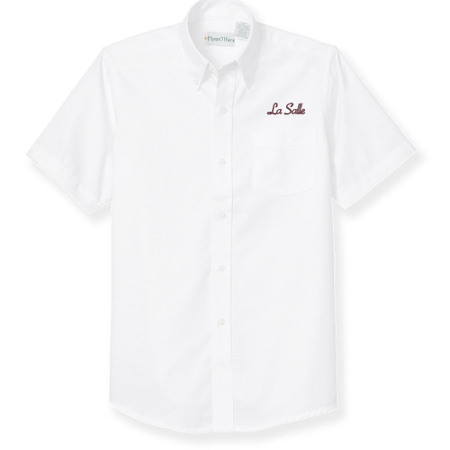 Short Sleeve Oxford Shirt [OK002-OXF-SS-WHITE]