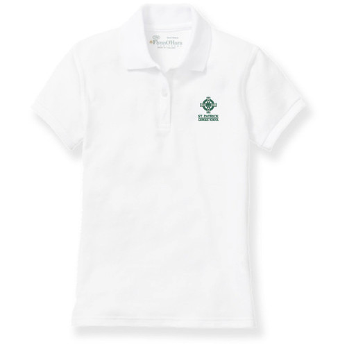 Ladies' Fit Polo Shirt with embroidered logo [NC374-9708-PSC-WHITE]