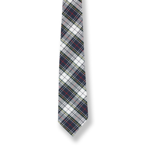 Boys' Tie [VA114-3-8B-NV/WH PL]