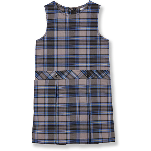 Drop Waist Jumper [AK030-94-47-BLUE/GY]