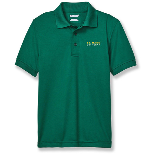 Performance Polo Shirt with embroidered logo [TX129-8500-MLT-HUNTER]