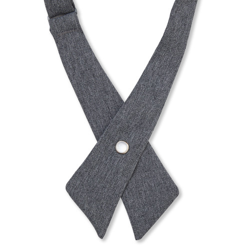 Girls' Criss-Cross Tie [IL018-C/C-7-GREY]