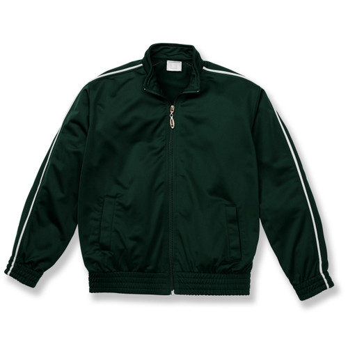Warm-Up Jacket with embroidered logo [NC050-3265-GN/WH]