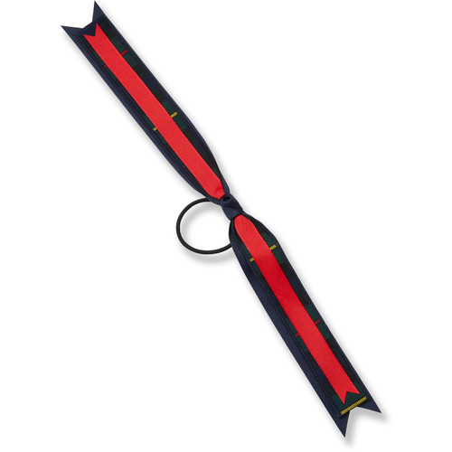 Hair Elastic with Ribbon Streamer [NJ189-222-83-GRN PLD]