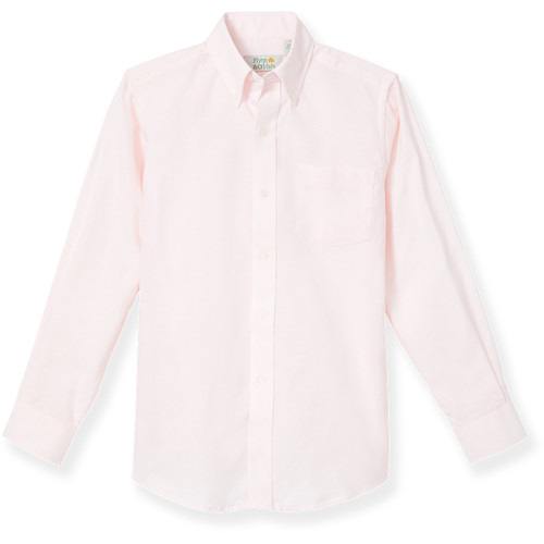 Long Sleeve Oxford Shirt [AK018-OXF-LS-PINK]