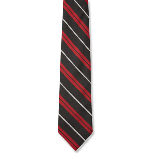 Striped Tie [AK010-R-860-BLK/RED]