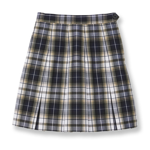 Box Pleat Skirt [TX144-505-KN-KH/WH/NV]