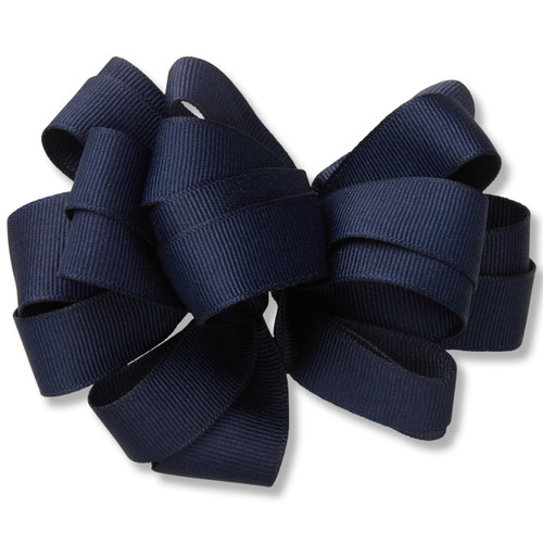 Hair Bow [NY890-670-NAVY]
