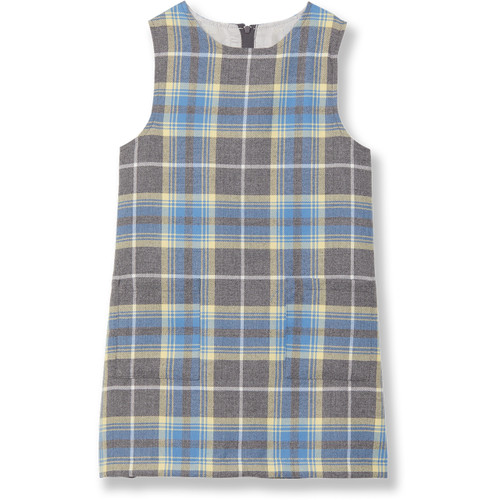 Plaid Dress [NY451-51-999-BL/GY PD]