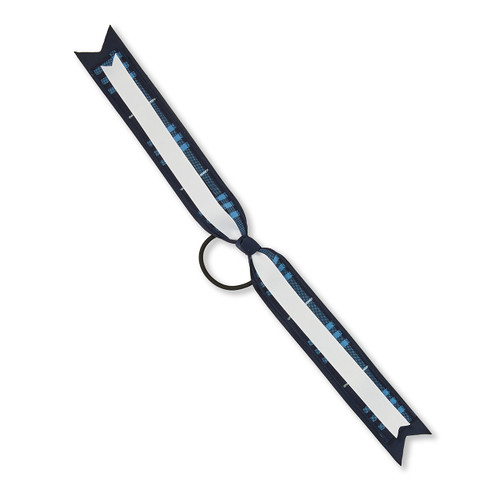 Hair Elastic with Ribbon Streamer [NJ419-222-03-RY/PWD]
