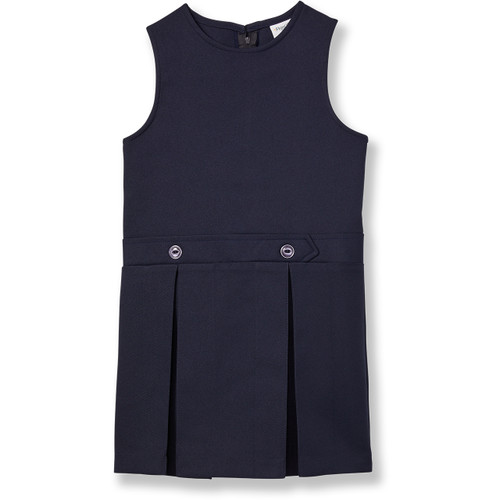Drop Waist Jumper with embroidered logo [FL014-94-8/WHP-NAVY]