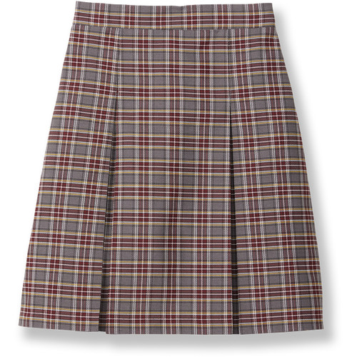 Pleated Skirt with Elastic Waist [FL014-34-43-MAR PLD]
