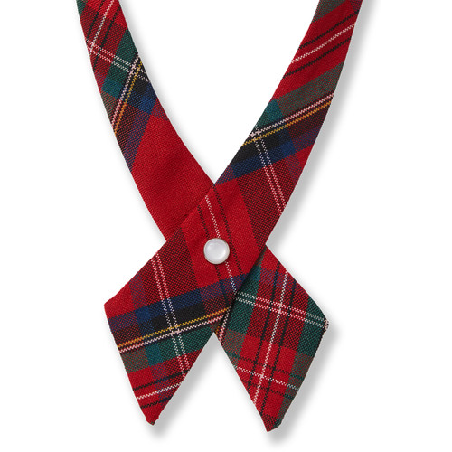 Girls' Criss-Cross Tie [NY232-C/C-68-RED PLD.]