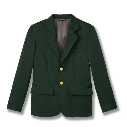 Youth Polyester Blazer with school emblem [MD004-BOYS/RCL-GREEN]