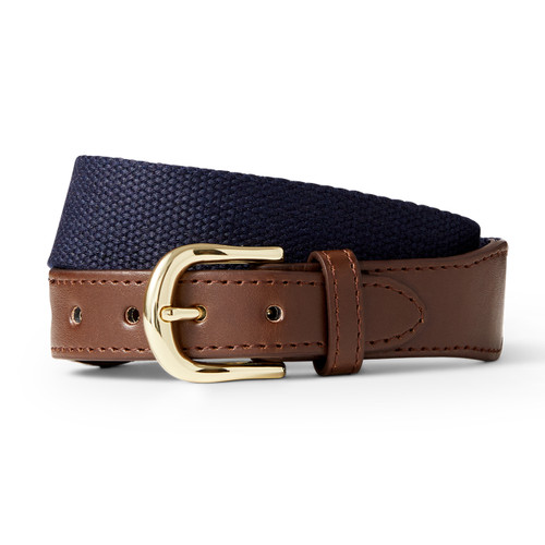Woven Belt [VA305-1704-NAVY]