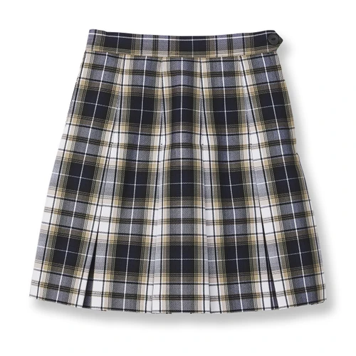 Box Pleat Skirt [TX138-505-KN-KH/WH/NV]