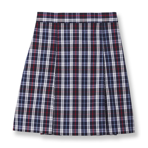Pleated Skirt with Elastic Waist [TX128-34-020-NV PLD]