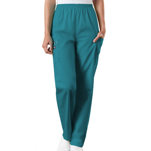 Ladies Pull on cargo pant [NC064-4200-TEAL]