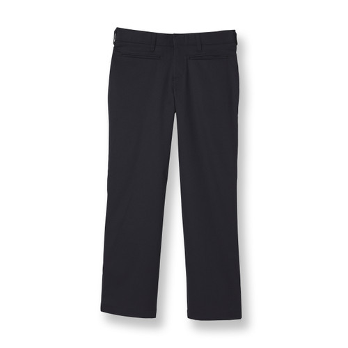 Flat Front Mid Rise Slacks [TN005-7115-NAVY]