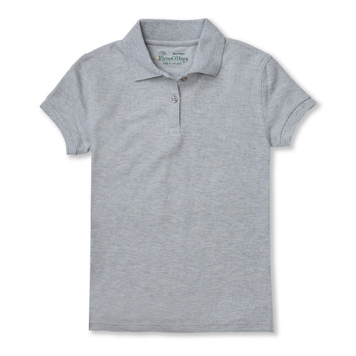 Ladies' Fit Polo Shirt with embroidered logo [GA038-9727-ASH]