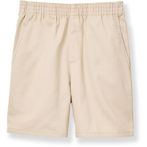 Pull-On Elastic Waist Shorts [TX118-PULL ONS-KHAKI]