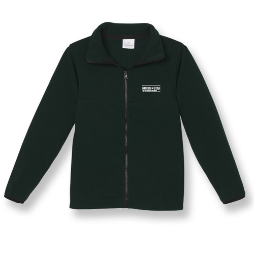 Full-Zip Fleece Jacket with embroidered logo [NJ219-SA25/NSA