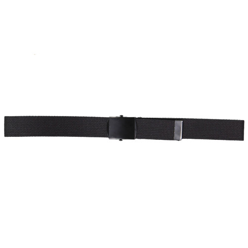 Woven Military Web Belt [NJ219-WEB-BLACK]