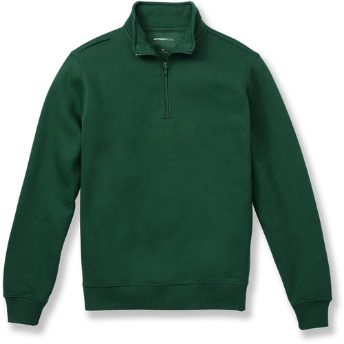 1/4 Zip Sweatshirt with embroidered logo [PA528-ST253/LC-HUNTER]